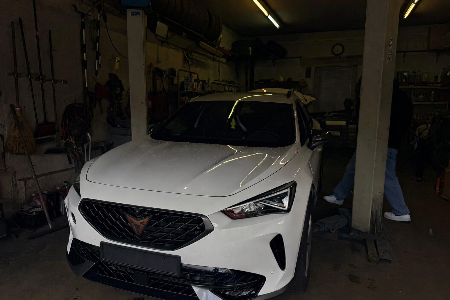 Cupra Formentor in der Werkstatt